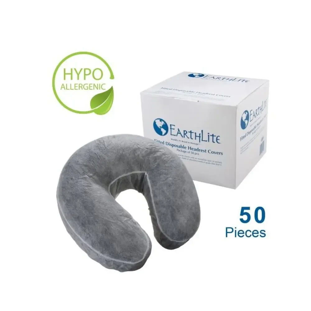 Headrest Cover Tissue / Poly White Disposable 50/Bx